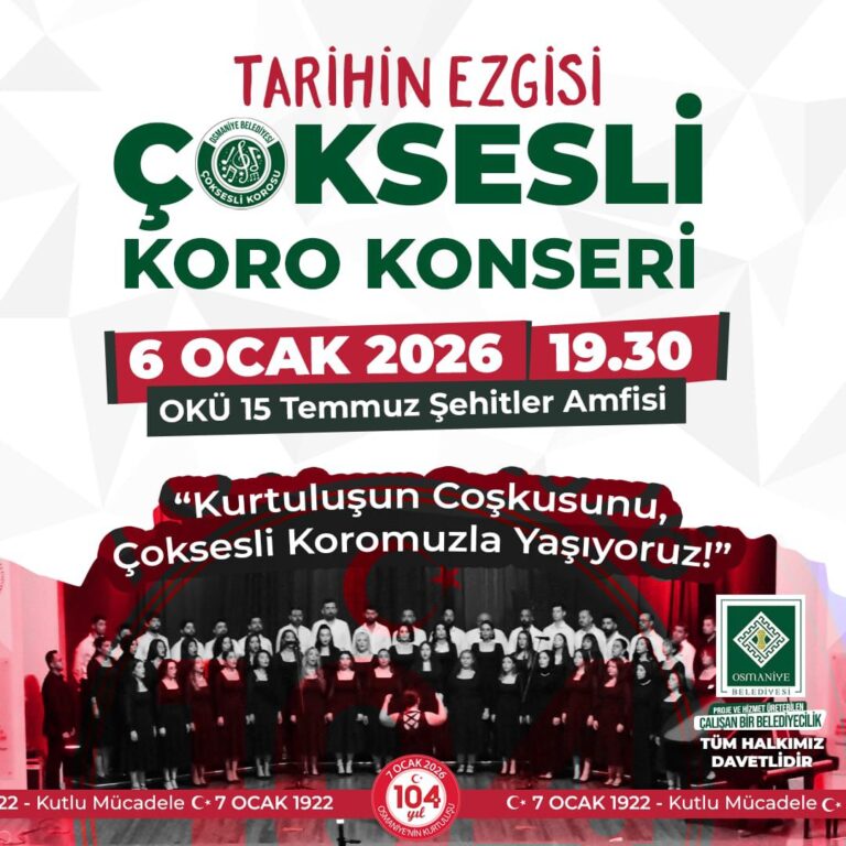 TARİHİN EZGİSİ ÇOKSESLİ KORO KONSERİ
