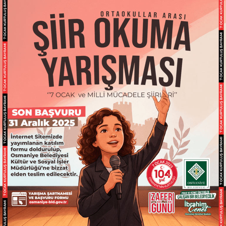 Ortaokullar Arası Şiir Okuma Yarışması