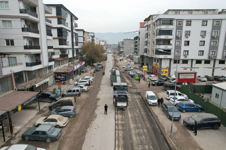 KEMAL SATIR CADDESİ MODERN YOL GÖRÜNÜMÜNE KAVUŞUYOR